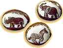More tagua nut
sculptures