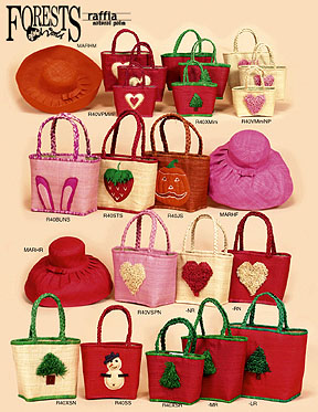 raffia bags line sheet image